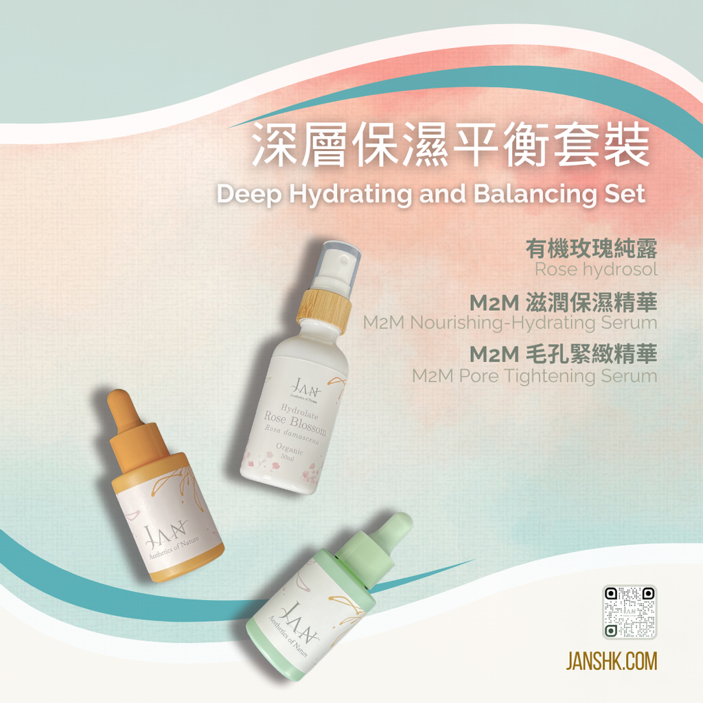Deep Hydrating and Balancing Set (For combination skin)